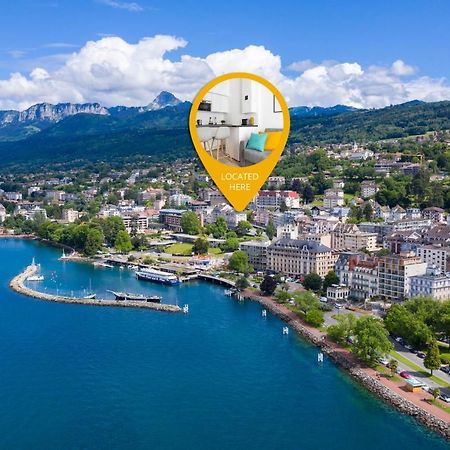 Apt Renove A 2 Min A Pied Du Lac - Wifi Gratuit Évian-les-Bains Eksteriør bilde